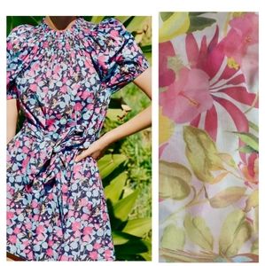 NWT Roller Rabbit Ainsley Floral Cover Up Dress